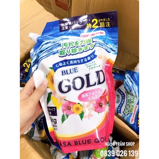 Nước giặt xả 2 trong 1 Blue Gold siêu tiết kiệm - Công nghệ Nhật Bản