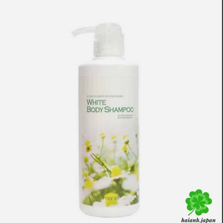 Hàng Nhật Sữa tắm dưỡng trắng hoa cúc MANIS xanh