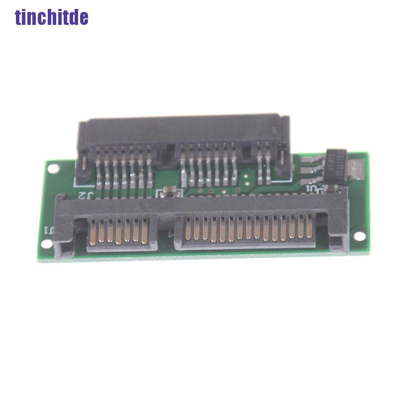 [Tinchitde] New 1.8 Inch Micro Sata Hdd Ssd 3.3V To 2.5 Inch 22Pin Sata 5V Adapter [Tin]