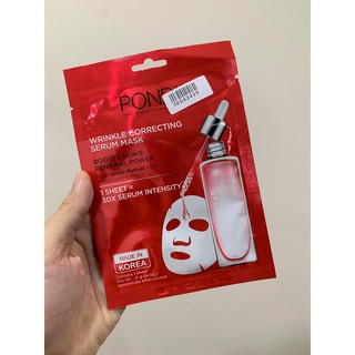 Mặt nạ dưỡng da pond's đỏ hàn quốc 21g