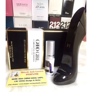 [Mẫu Thử] Nước Hoa Nữ Chính Hãng Good Girl 10 ml