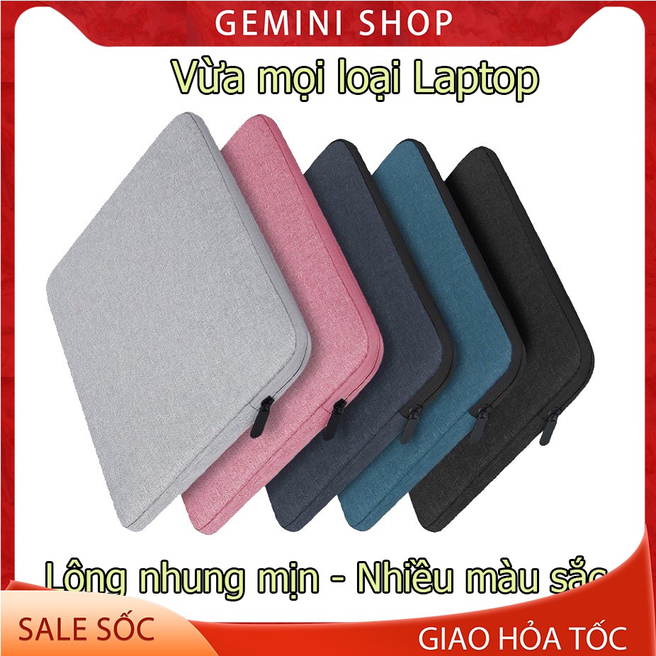 Túi chống sốc Laptop loại 15 inch CS1 cho Laptop , Macbook Surface IPAD máy tính bảng chống thấm siêu mỏng GEMINI SHOP