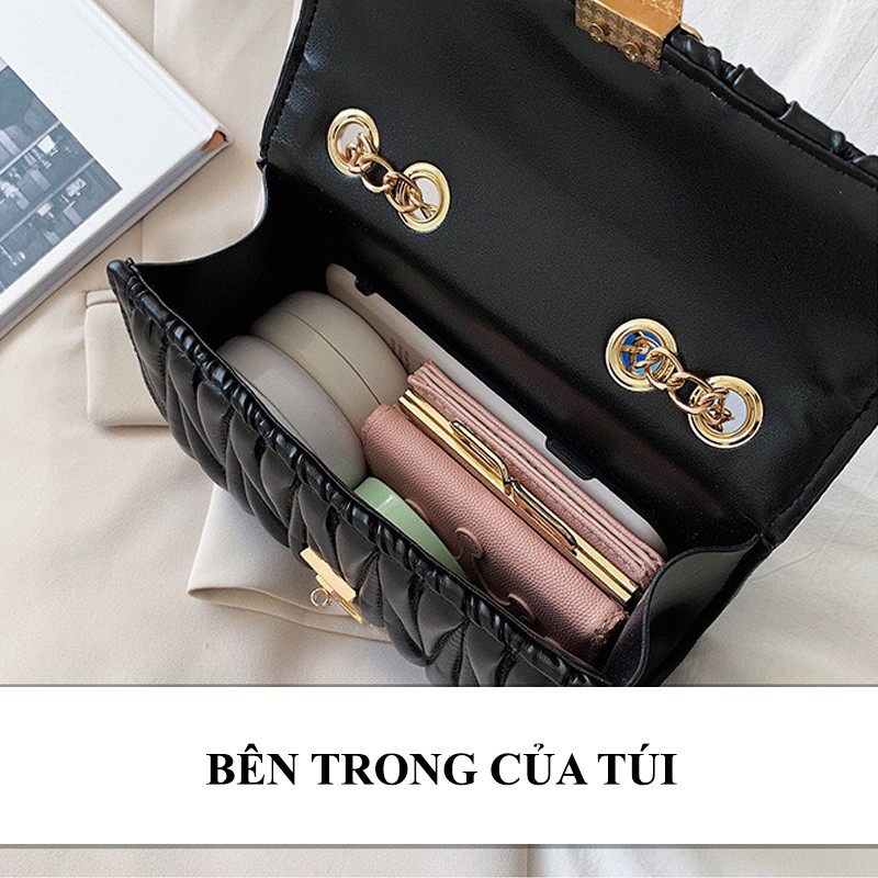 Túi xách nữ giá rẻ ROSE BAGS túi đeo chéo nữ HJDD | BigBuy360 - bigbuy360.vn