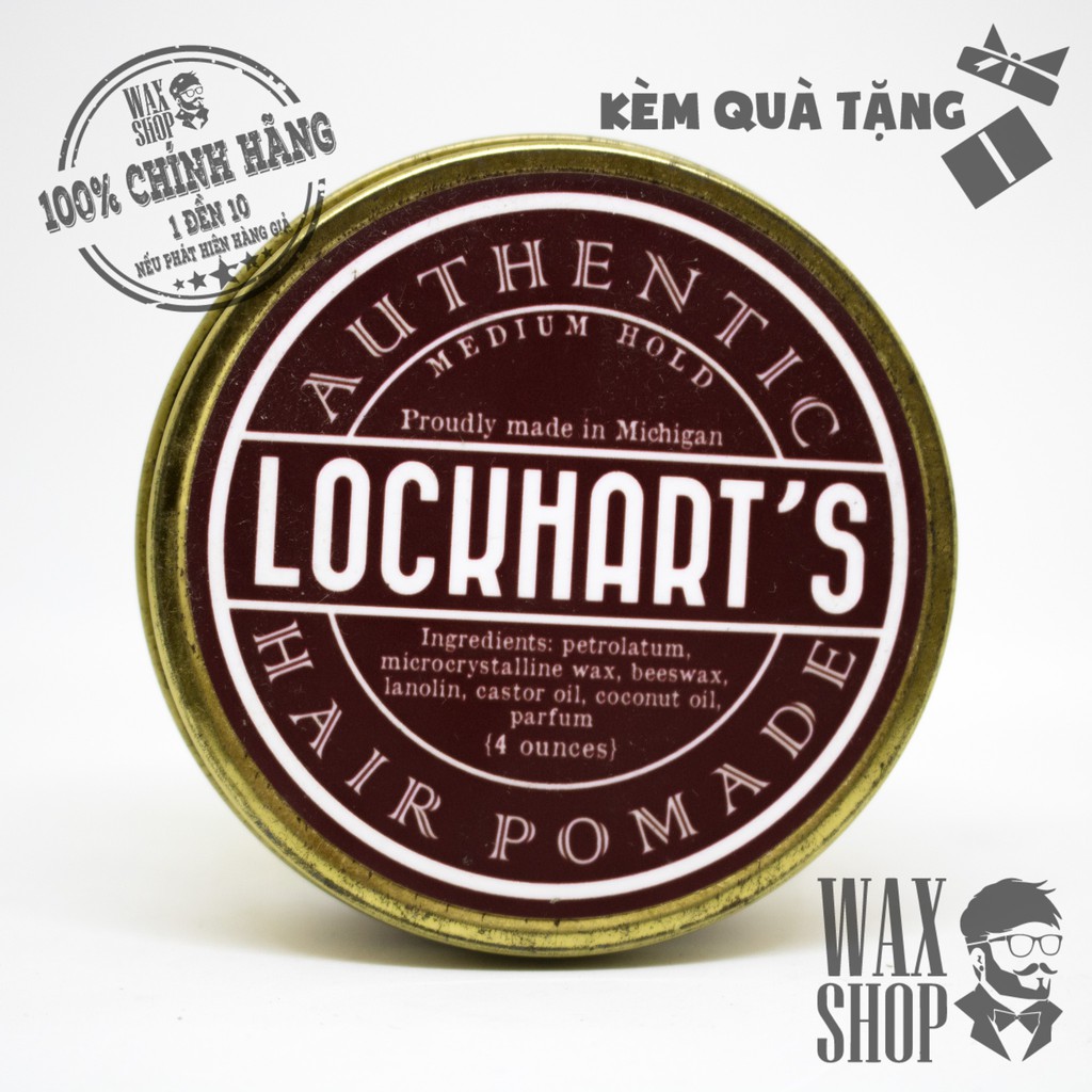 Sáp Vuốt Tóc Medium Hold - LockHart's