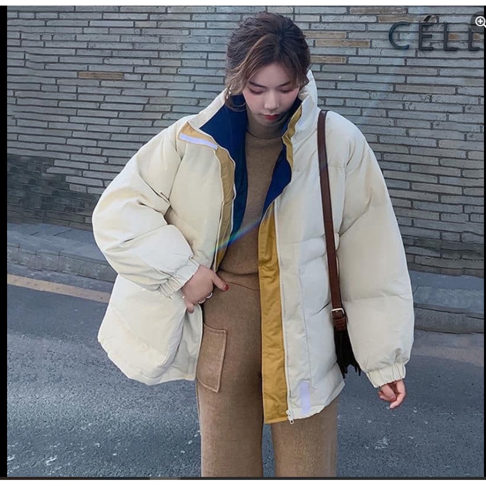Áo Khoác Phao Béo Đại Hàn dành cho nữ phong cách Hàn Quốc