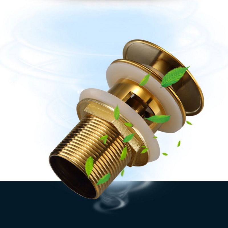 Ống Thoát Nước Bồn Rửa Chén Bằng Vàng / Bạc Dễ Vệ Sinh Tiện Dụng Cho Nhà Tắm / Kh