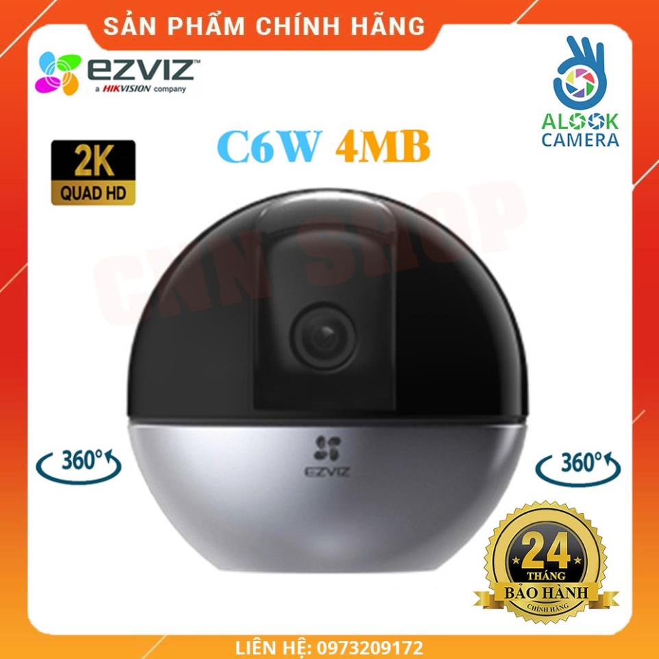 Camera  trong nhà EZVIZ CS-C6W IP Wifi 4MP EZVIZ C6W quay quét 360 độ- Hàng Chính Hãng - Bảo hành 24 tháng | BigBuy360 - bigbuy360.vn
