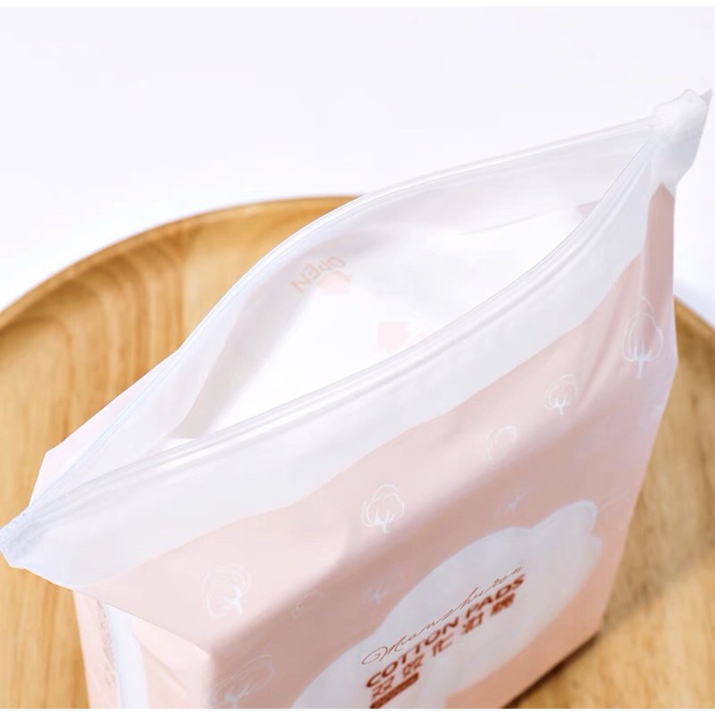 Bông tẩy trang Laneila hồng 222 miếng | BigBuy360 - bigbuy360.vn