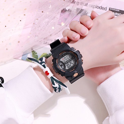 ĐỒNG HỒ ĐIỆN TỬ thể thao nam nữ Trẻ em Teen xem Giờ, Thứ, Ngày Tháng - Có đèn led