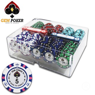 👑 SET HỘP 200 CHIP PHỈNH POKER CLAY 3 TONES "BIGBANG"  👑