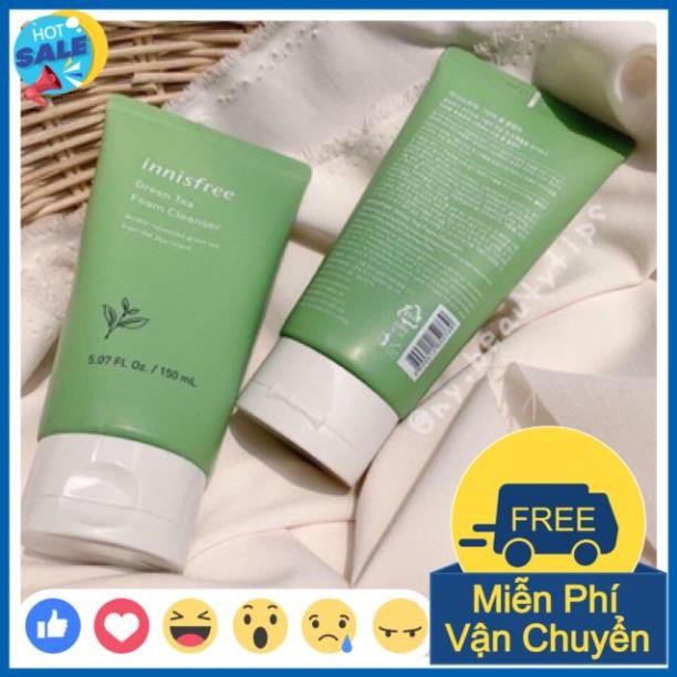 ❤NEW❤ sữa rửa mặt innisfree trà xanh chính hãng | BigBuy360 - bigbuy360.vn