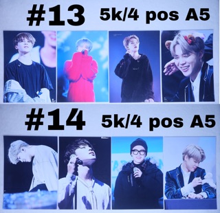 (Có sẵn) Sale poster A5 Jimin BTS