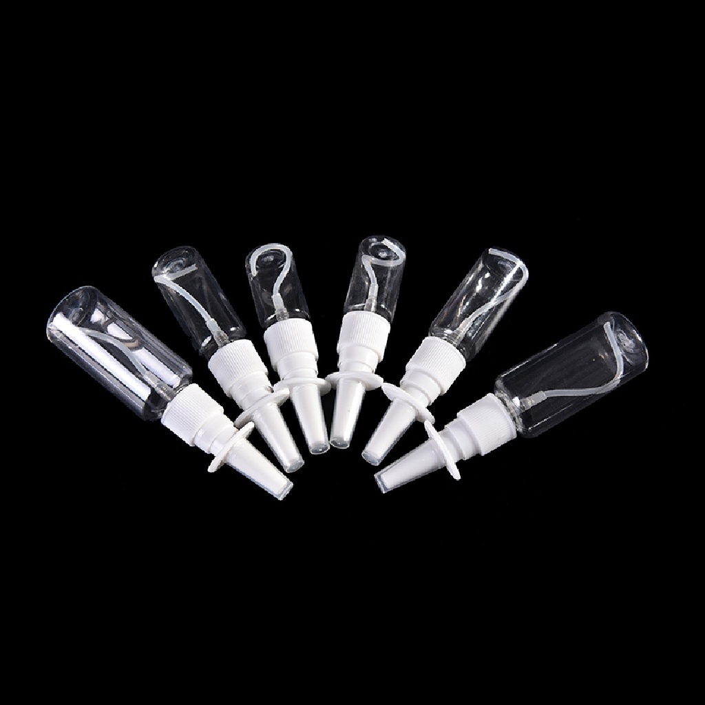 Bộ 2 Bình Xịt Mũi Bằng Nhựa Trong Suốt Đặc Biệt 10 / 20 / 30ml