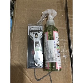Combo 2 sản phẩm dao vệ sinh + dung dịch tẩy rửa dùng để làm sạch bề mặt bếp từ