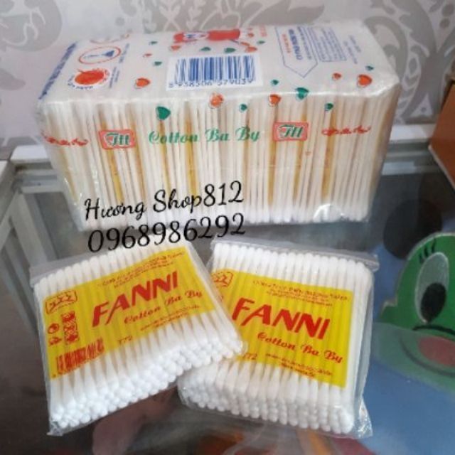 [Mã 267FMCGSALE giảm 8% đơn 500K] 12 gói tăm bông cho bé