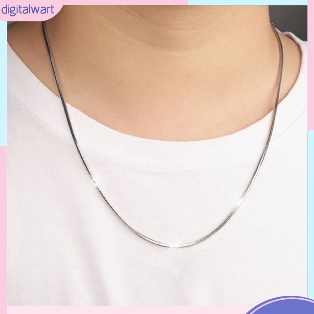 Vòng cổ bạc 925 thiết kế đơn giản có móc khóa sang trọng dành cho nữ