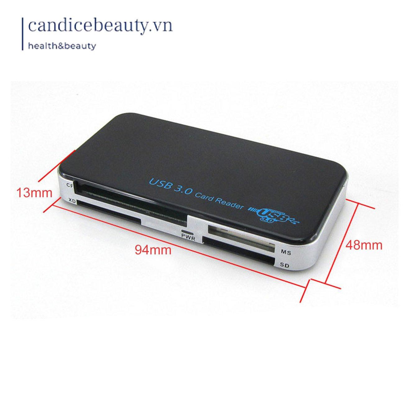 ❥ candicebeauty ❥ USB 3.0 All-in-1 Compact Flash Multi Card Reader Adapter 5Gbps High Speed | BigBuy360 - bigbuy360.vn