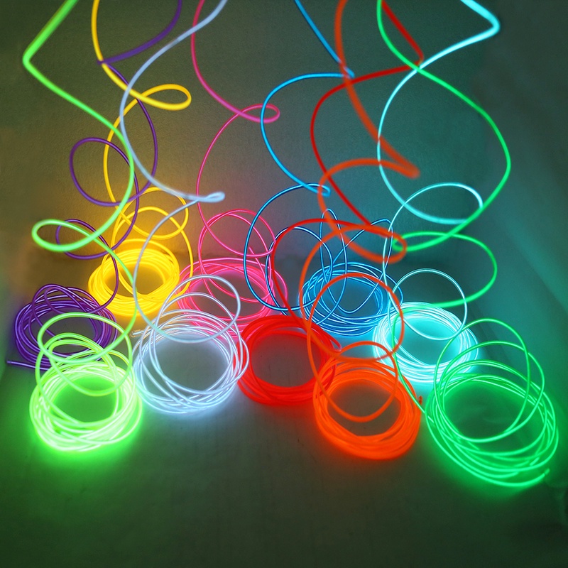 Dây Đèn LED Mềm 1/3/5m 3 Chế Độ Chống Nước Trang Trí Đa Năng