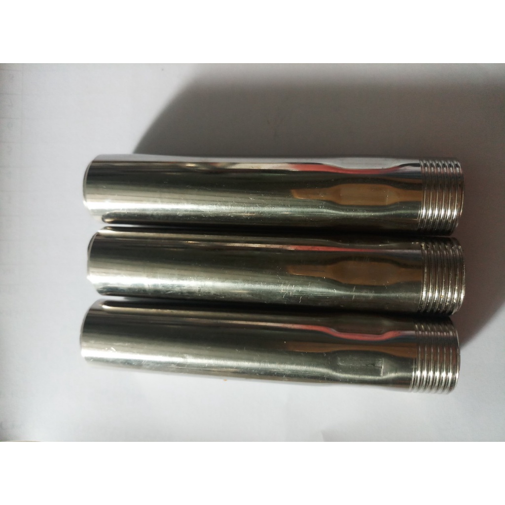 Bộ 3 ty + Gioăng trong silicon + ron ngoài cao su phi 27 dùng dẫn nước vào | ra máy nước nóng năng lượng mặt trời