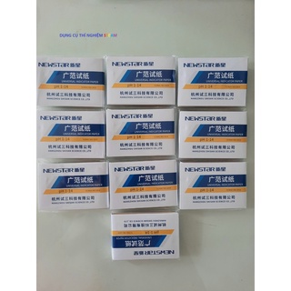 Combo 10 tập giấy quỳ tím đo ph 1-14