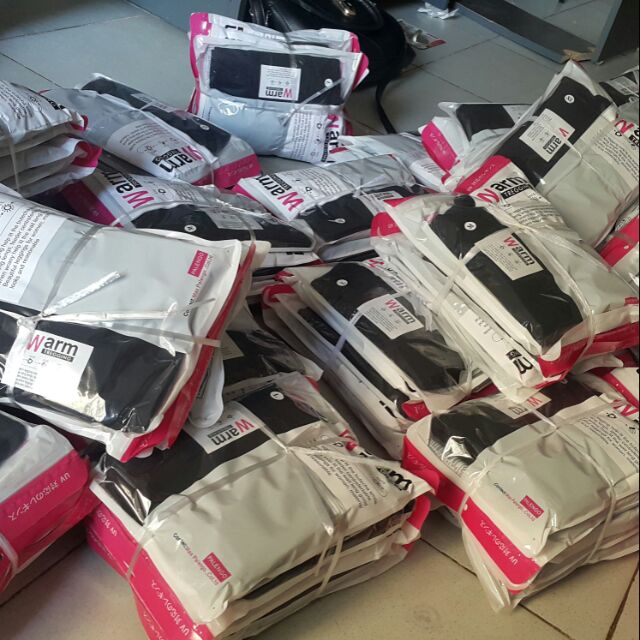 Sỉ 10 quần warm loại 1 túi zip hồng