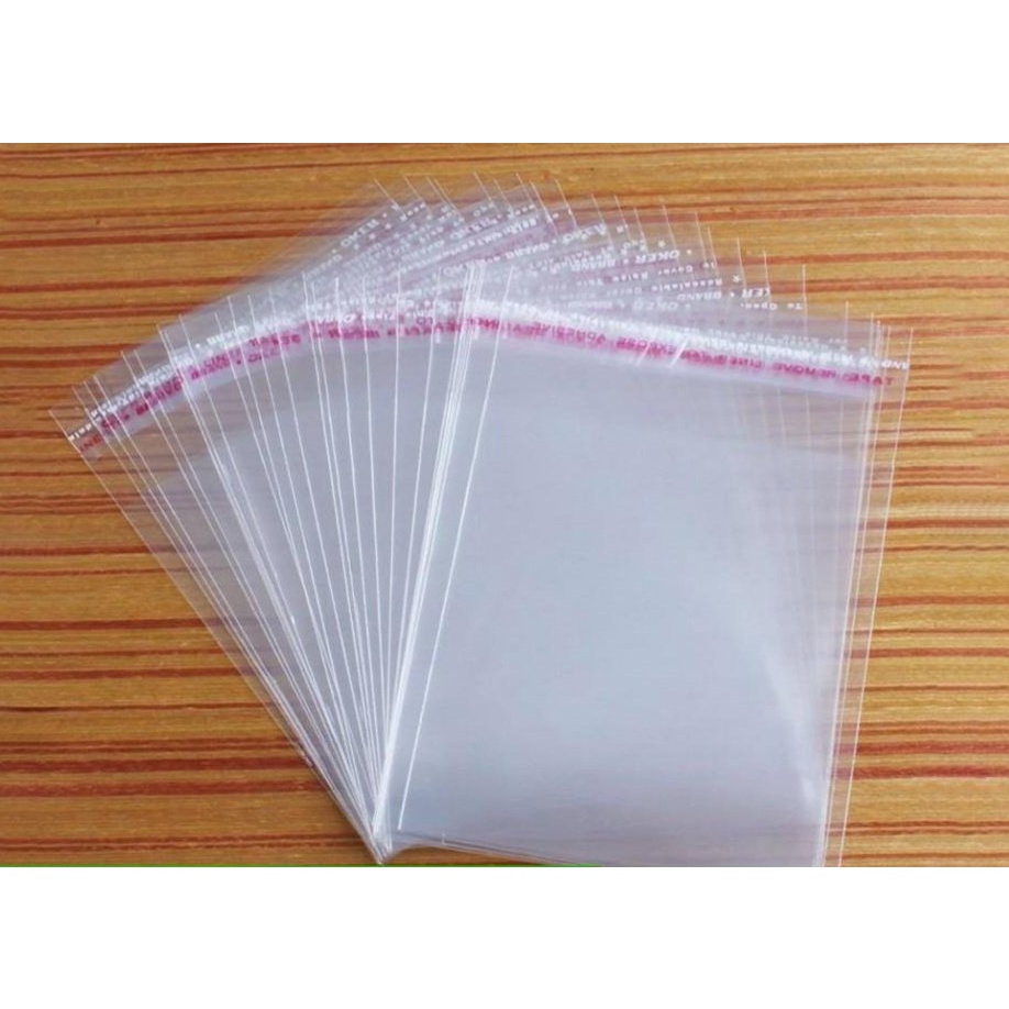 Túi bóng nilong dán miệng đòng quần áo hàng hóa đa dạng  500gr - Bếp xanh thiên bình