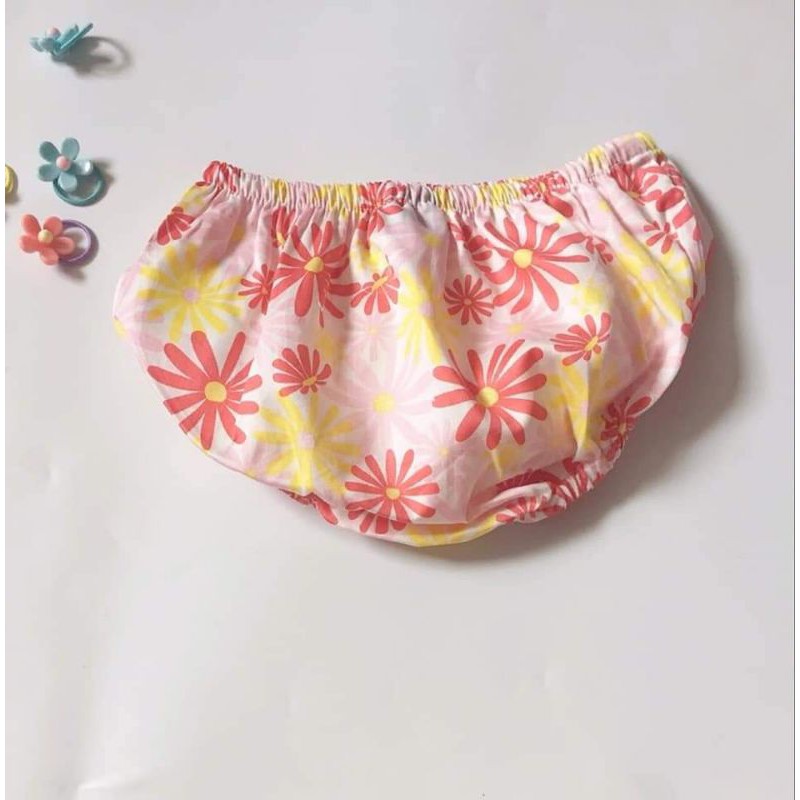 Set đầm Smock hoa + chip Sergent Major xuất Pháp