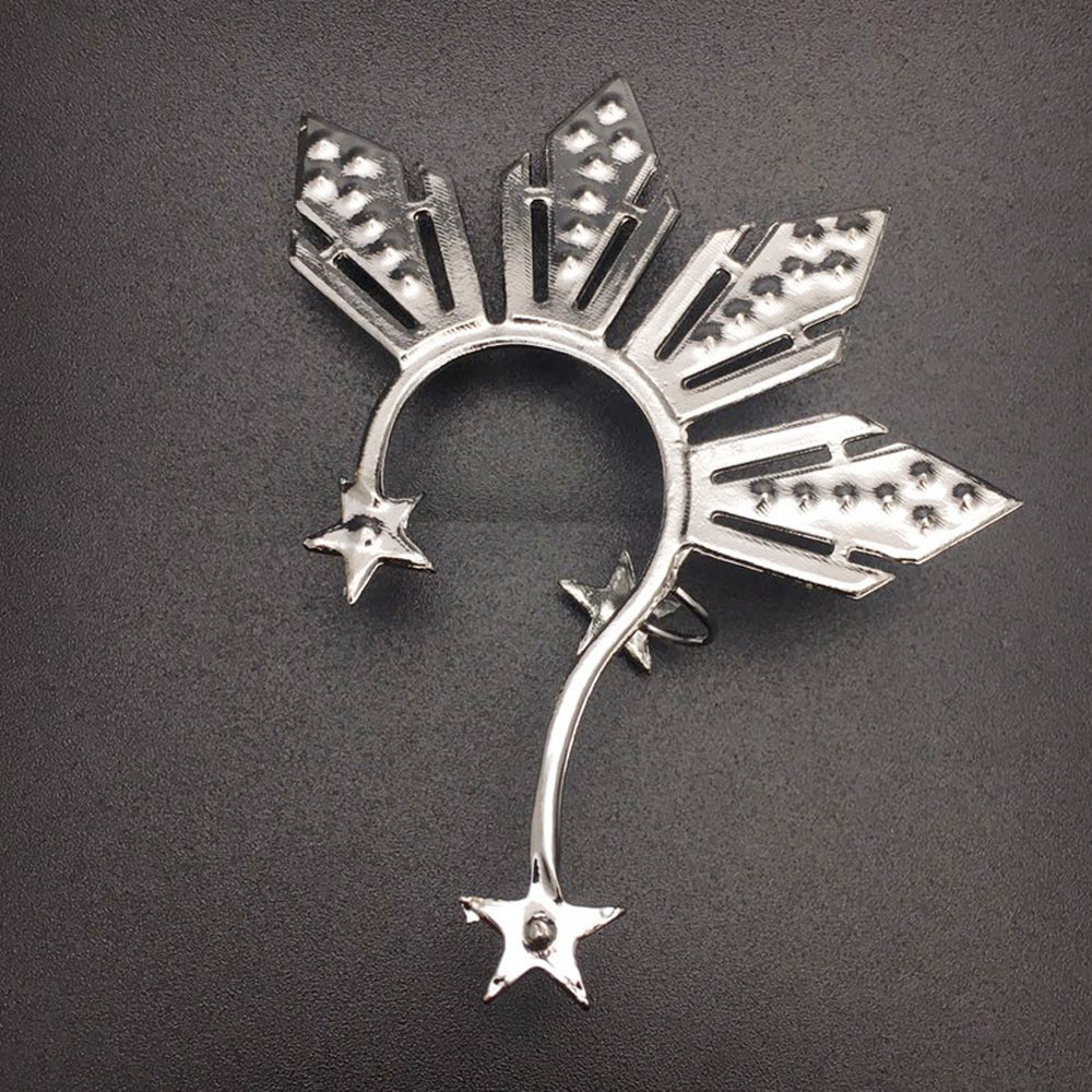 Khuyên Vành Tai Hình Ngôi Sao Thiết Kế Thời Trang Cho Nữ