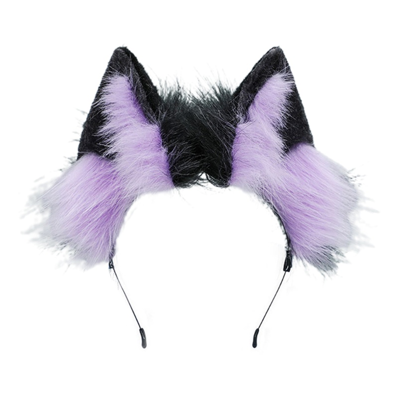 Băng Đô Tai Mèo Lông Handmade Hóa Trang Halloween