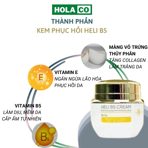 Bộ tái sinh Huyền Phi Retinol Complex 0.5% kem phục hồi Heli B5 phục hồi chuyên sâu, tái tạo tế bào, hồi sinh làn da