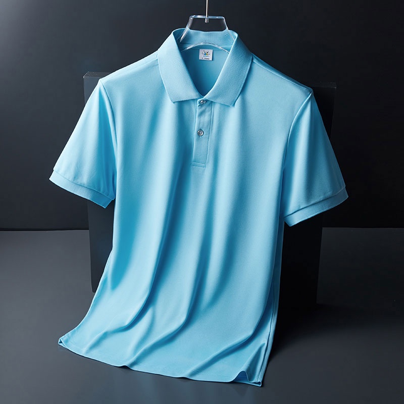 Áo polo Tay Ngắn Màu Sắc Trơn Thời Trang Mùa Hè Dành Cho Nam Và Nữ