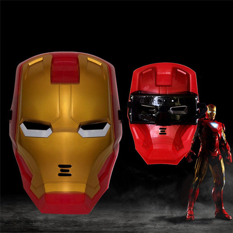 Mặt Nạ Siêu Anh Hùng & Iron Man / Avengers / Batman / Spiderman / Hulk Có Đèn Led