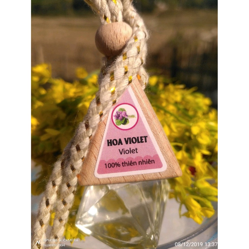 [ATULA12793] Tinh dầu HOA VIOLET lọ treo khử mùi xe ô tô