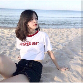 ÁO CROP TAY LỠ( kèm clip hình thật )
