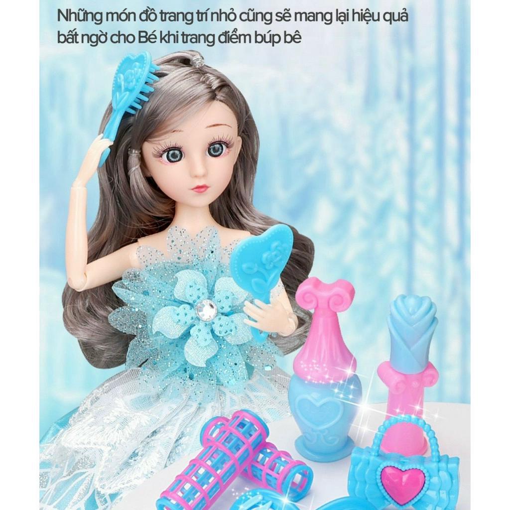 Đồ chơi bé gái - Búp bê ELSA - Búp Bê Tóc Mây - Quà tặng sinh nhật