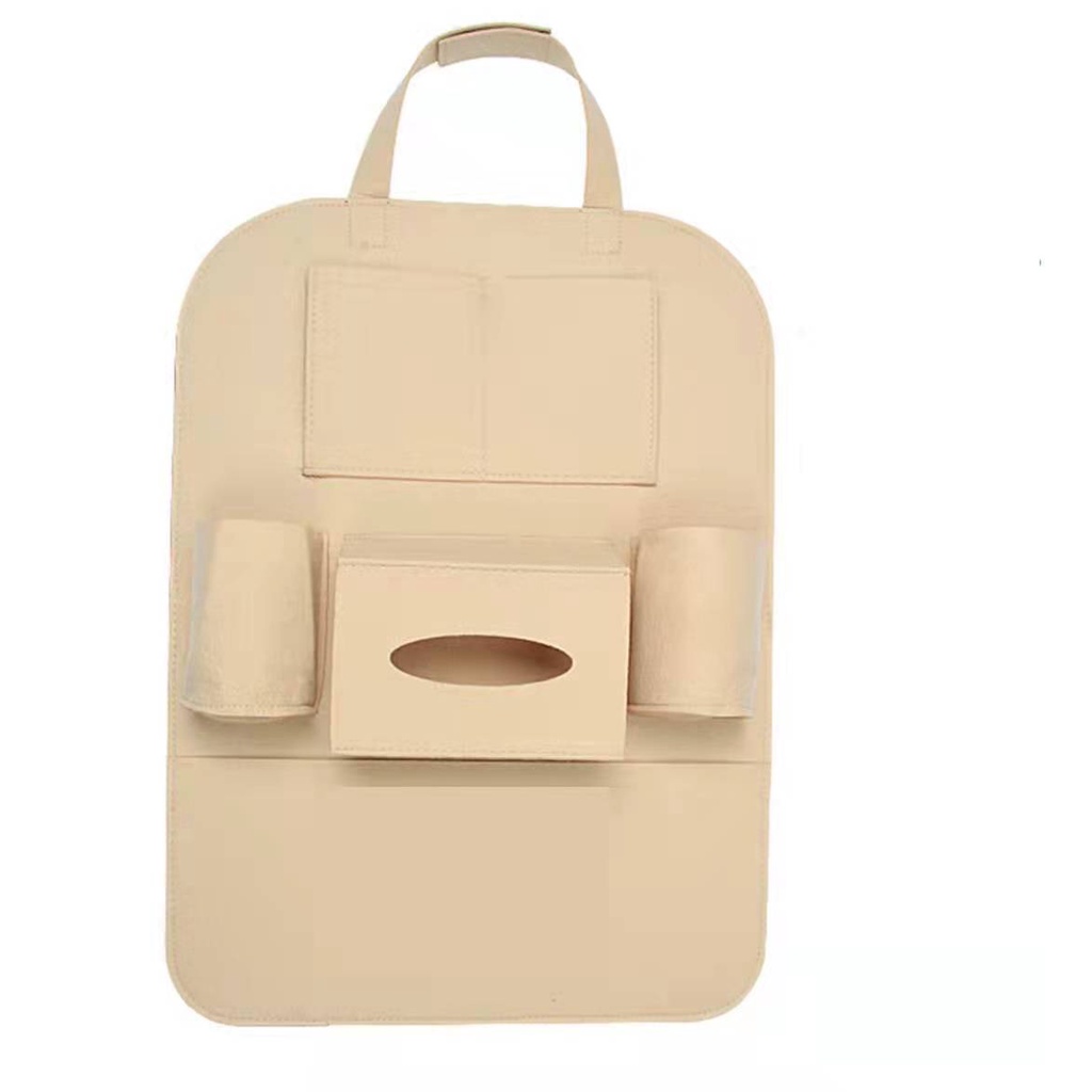 1pc Car Back Seat Storage Bag  Seat Cover Organizer Holder Bottle Tissue Box car interior accessories car tissue holder  car tissue box