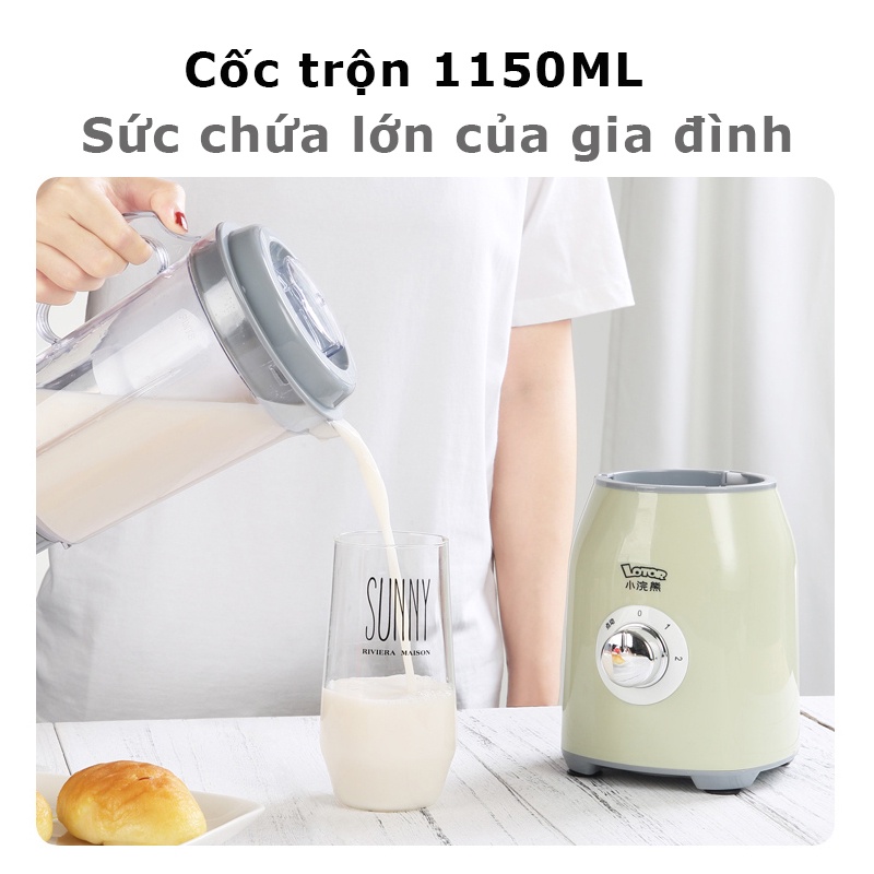 Máy say sinh tố đa năng Lotor 1L - Xay thịt, xay khô, xay sinh tố tiện lợi - Bảo hành 12 tháng