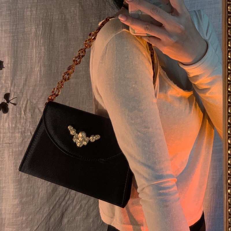 The Lolia - Túi xách satin butterfly kèm 2 loại quai