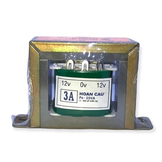 Biến Áp 3A Đối Xứng 12V (Hoàn Cầu)