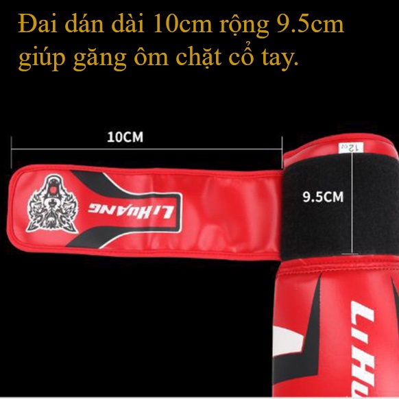 Găng tay đấm bốc cao cấp ,găng boxing Người lớn Sanda Đào tạo Muay Thái Đối kháng, Găng tay đấm bốc Taekwondo