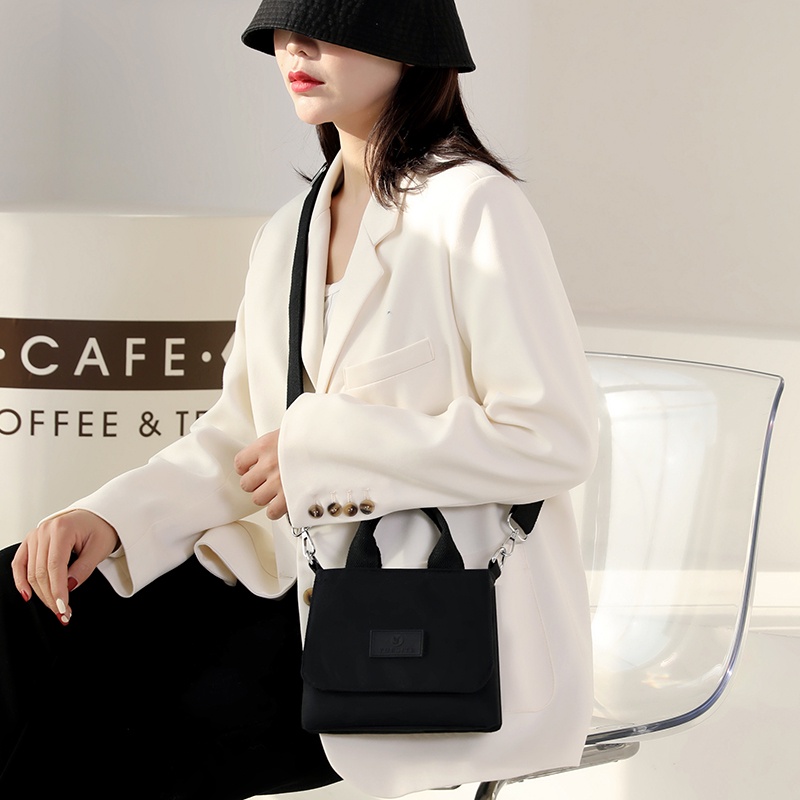 Túi Đeo Chéo Vải Bố Phong Cách Mới Cho Nữ