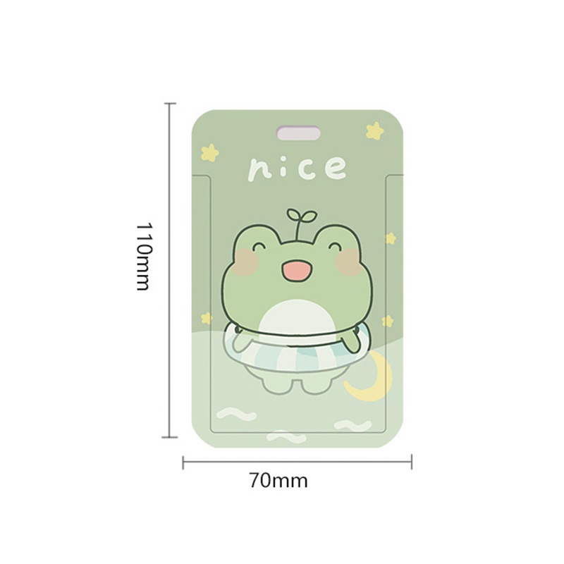 Bao Đựng Thẻ ID Họa Tiết Hoạt Hình Dễ Thương