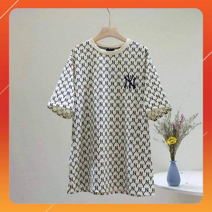 Áo thun NY unisex form rộng tay lỡ oversize nữ 🌸 Áo phông NY tay lỡ form rộng unisex thêu Hot trend [freeship ]  ANY | BigBuy360 - bigbuy360.vn