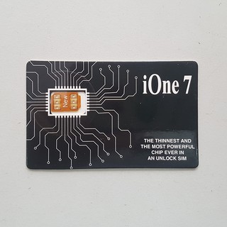 Sim ghép thần thánh iOne 7 dùng cho mọi đời máy iPhone từ 5 trở lên