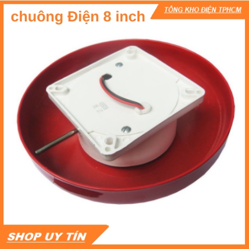 Chuông điện Tiến Thành 8 inch 95db 220V - Chuông báo cháy, báo động, báo giờ làm Tiến Thành