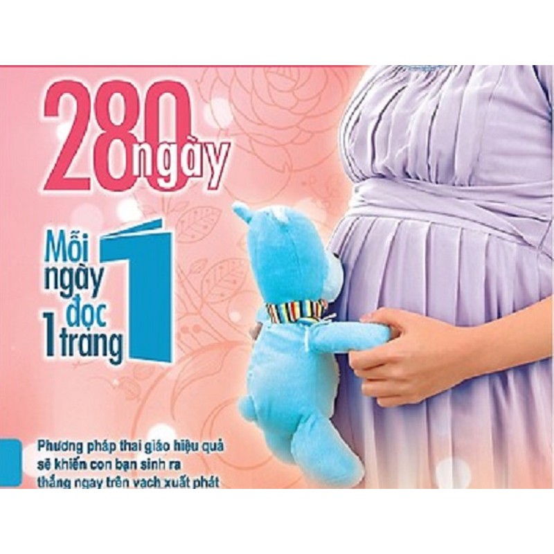 Sách Thai giáo theo chuyên gia - 280 ngày, mỗi ngày đọc 1 trang