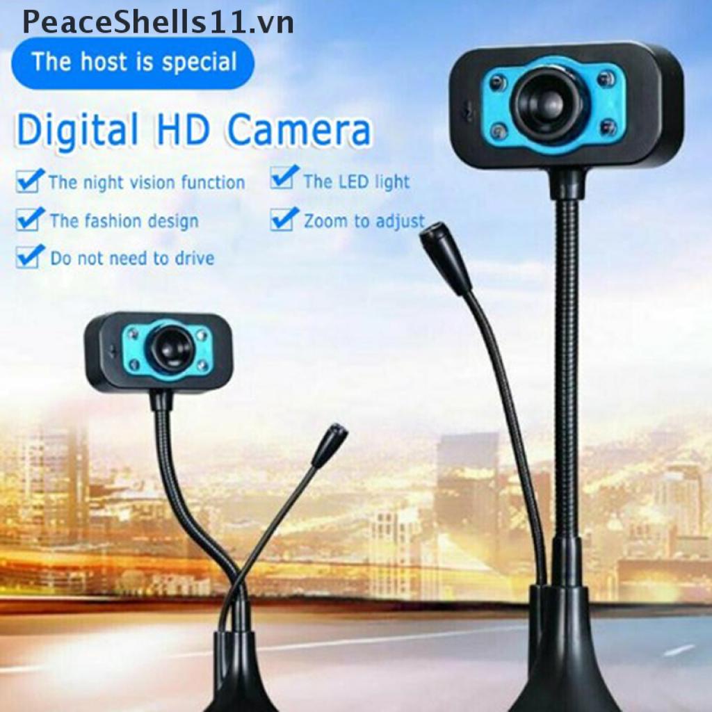 Webcam HD USB 2.0 HD Kèm Micro Cho Máy Tính / Laptop / Máy Tính Để Bàn F11