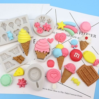 Khuôn silicone hình bánh mini (nhiều loại)