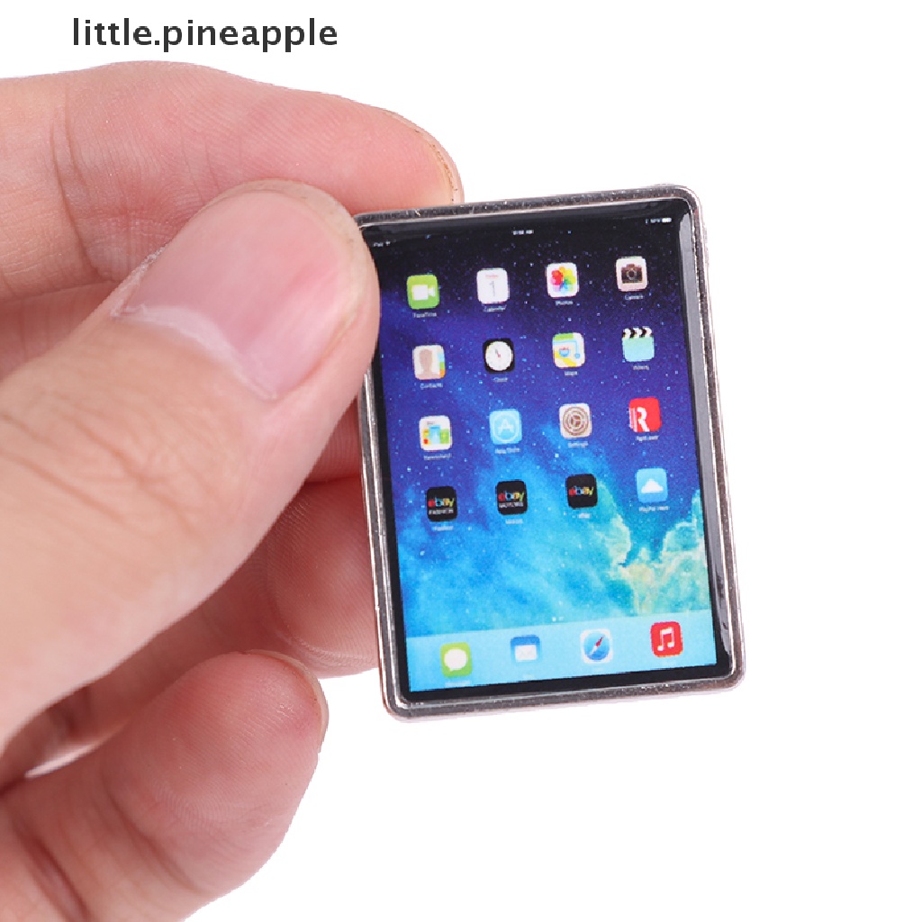 Mô Hình Máy Tính Xách Tay Mini Tỉ Lệ 1: 12 Trang Trí Nhà Búp Bê