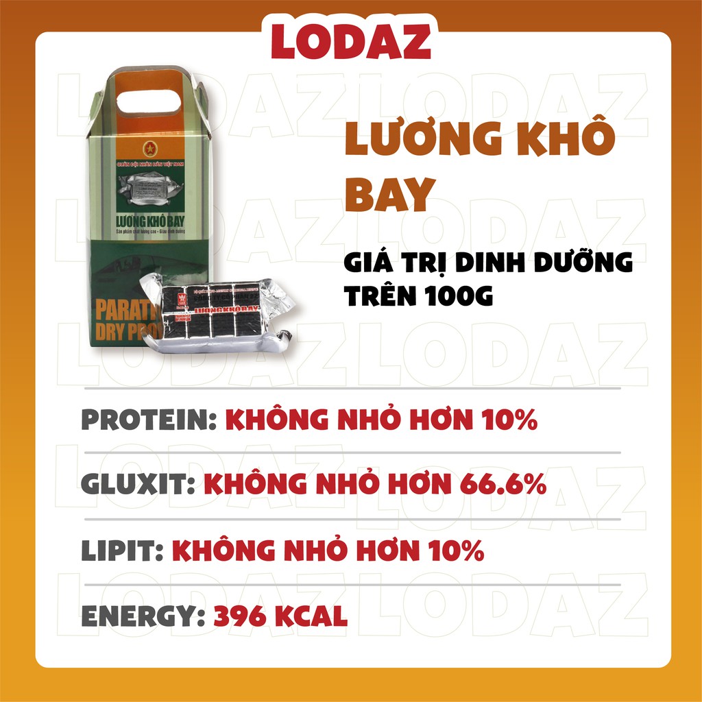 Lương khô Bay quân đội công ty CP22 có mix vị, hộp 1kg và 700g